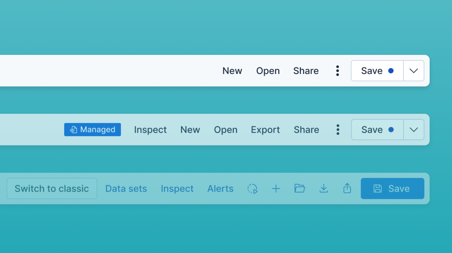 Kibana App Menu Redesign